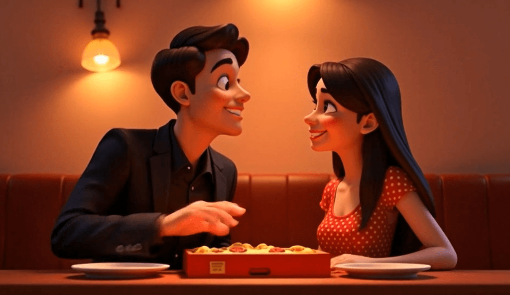 Love story — мультфильм на заказ в стиле Pixar