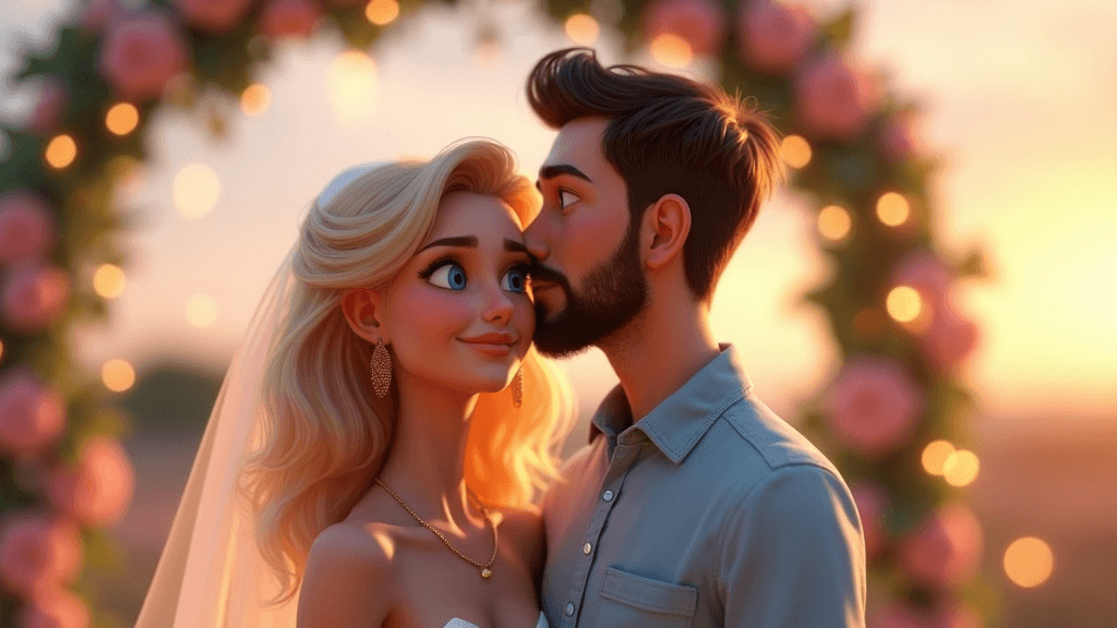 Wedding — мультфильм на заказ в стиле Pixar