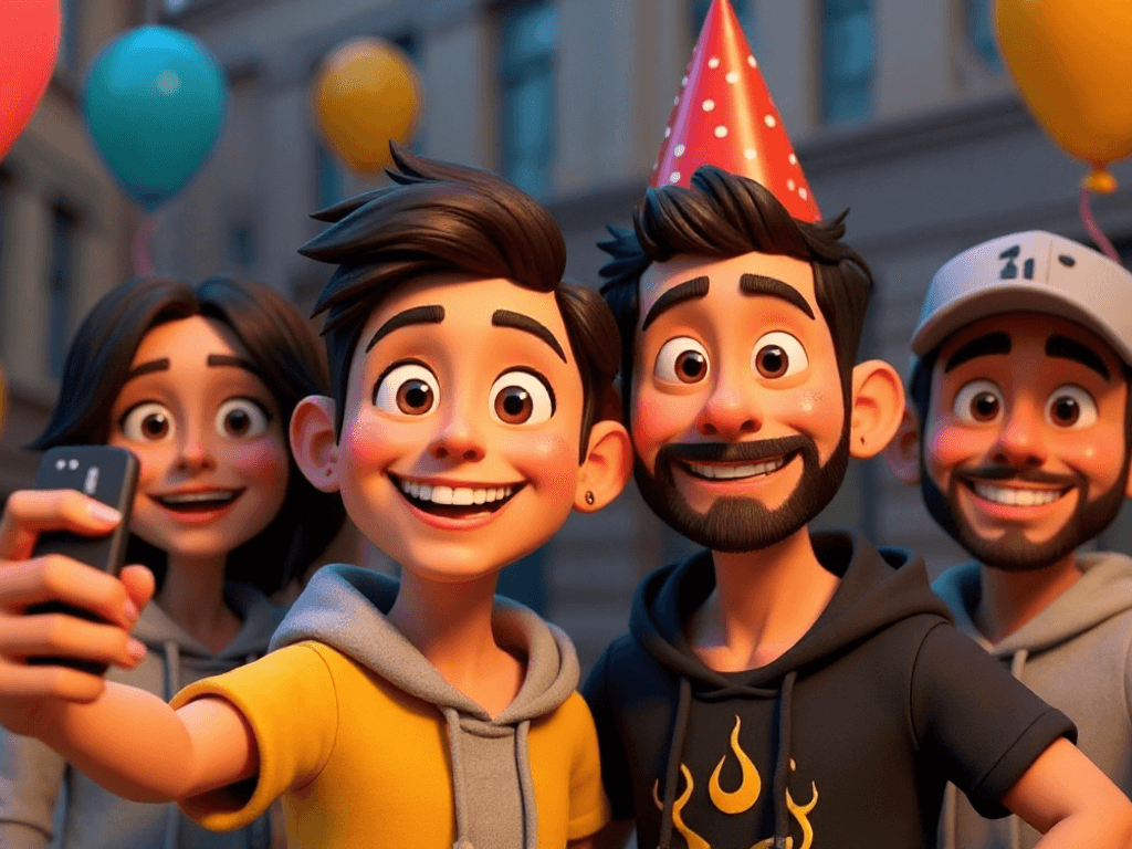 Birthday — мультфильм на заказ в стиле Pixar