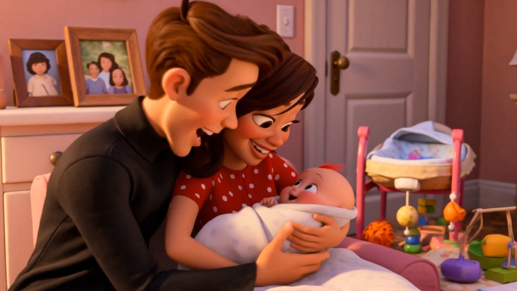 New baby — мультфильм на заказ в стиле Pixar
